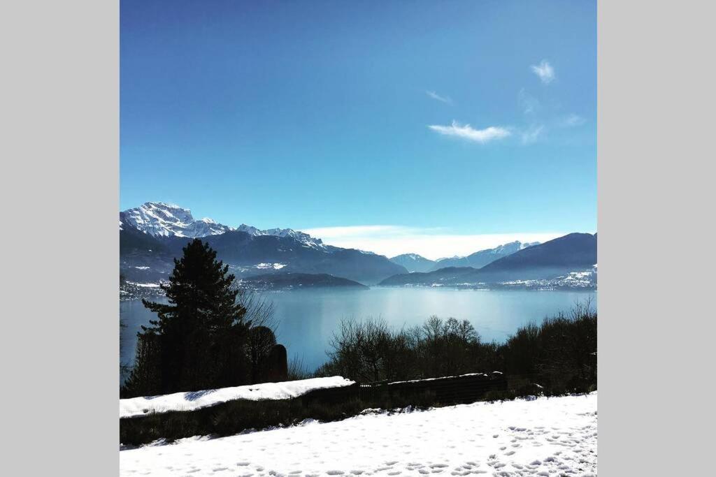 Apt calme VUE LAC - 2 Chambres - Sauna Annecy Exterior foto